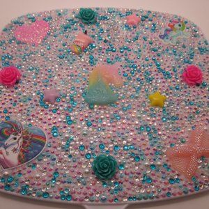 Bling Unicorn Hand Held Mirror
